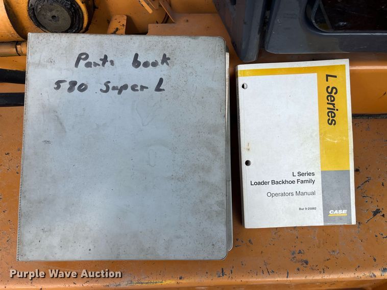 image for item MG9421 1996 Case 580 Super L  backhoe