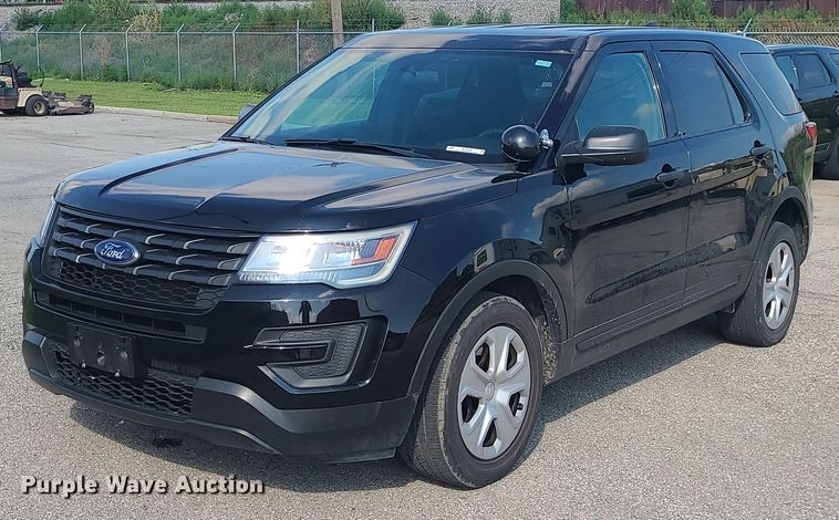 image for item MG9549 2018 Ford Explorer Police Interceptor  SUV
