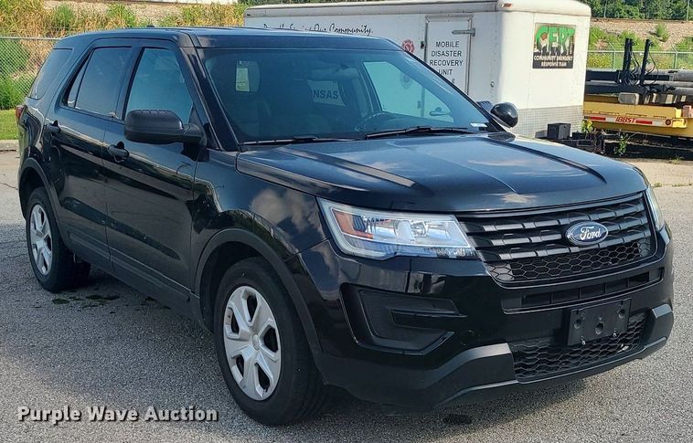 image for item MG9549 2018 Ford Explorer Police Interceptor  SUV