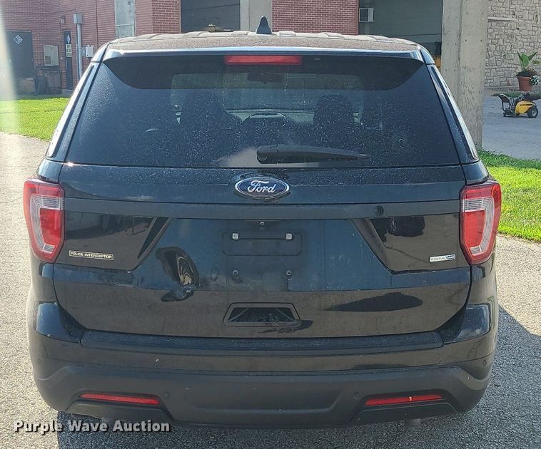 image for item MG9549 2018 Ford Explorer Police Interceptor  SUV