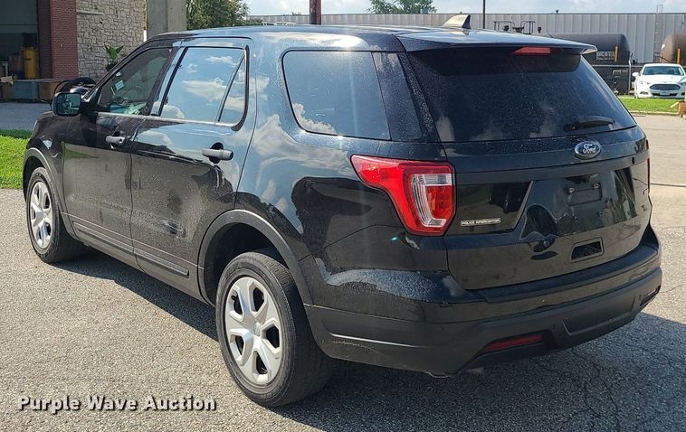 image for item MG9549 2018 Ford Explorer Police Interceptor  SUV