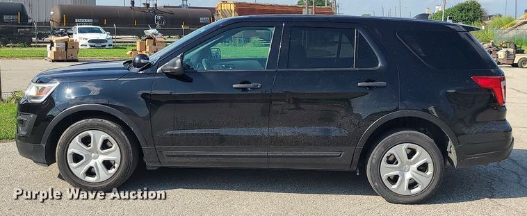 image for item MG9549 2018 Ford Explorer Police Interceptor  SUV