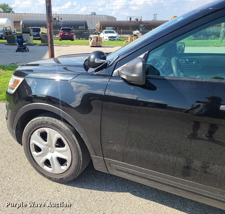 image for item MG9549 2018 Ford Explorer Police Interceptor  SUV