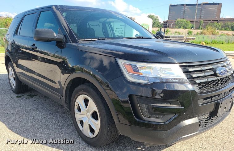 image for item MG9549 2018 Ford Explorer Police Interceptor  SUV
