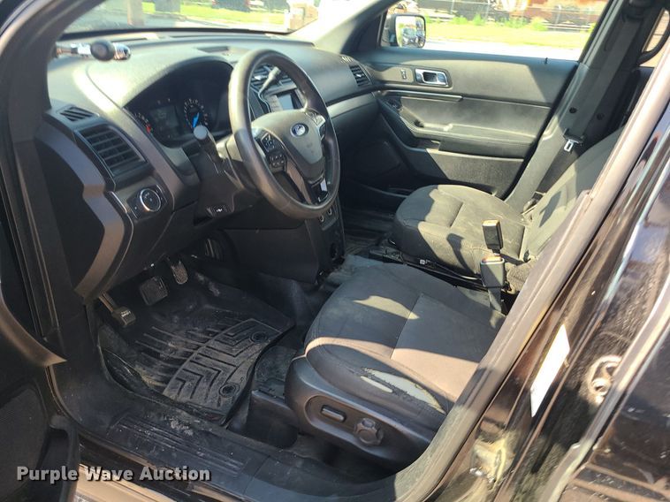 image for item MG9549 2018 Ford Explorer Police Interceptor  SUV