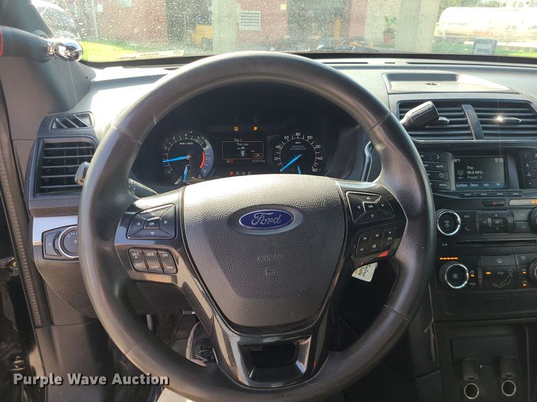 image for item MG9549 2018 Ford Explorer Police Interceptor  SUV