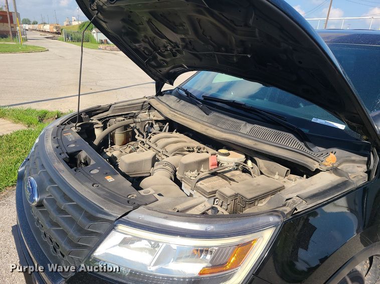 image for item MG9549 2018 Ford Explorer Police Interceptor  SUV