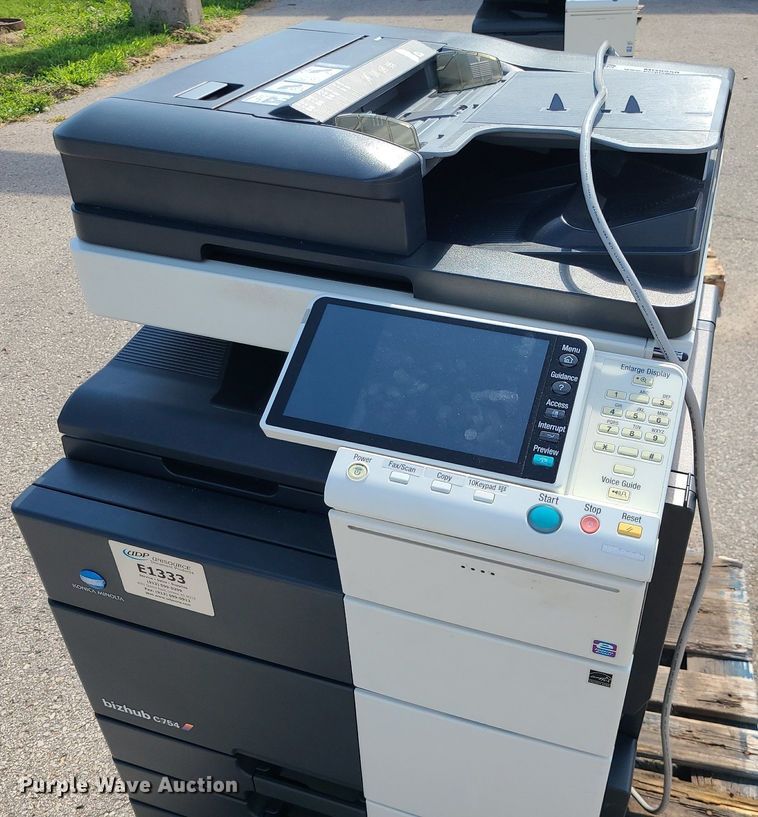 image for item MG9558 Konica Minolta Bizhub C754  copier