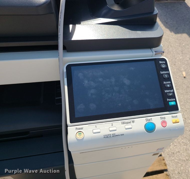 image for item MG9560 Konica Minolta Bizhub C654  copier