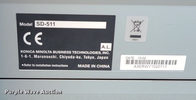 image for item MG9563 Konica Minolta FS534  finisher