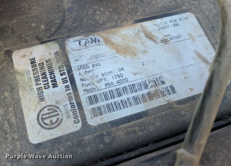 image for item MG9568 Landa PG4-4000  pressure washer