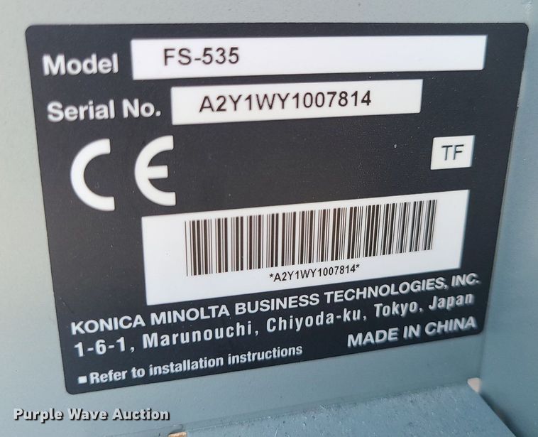 image for item MG9571 Konica Minolta FS535  finisher