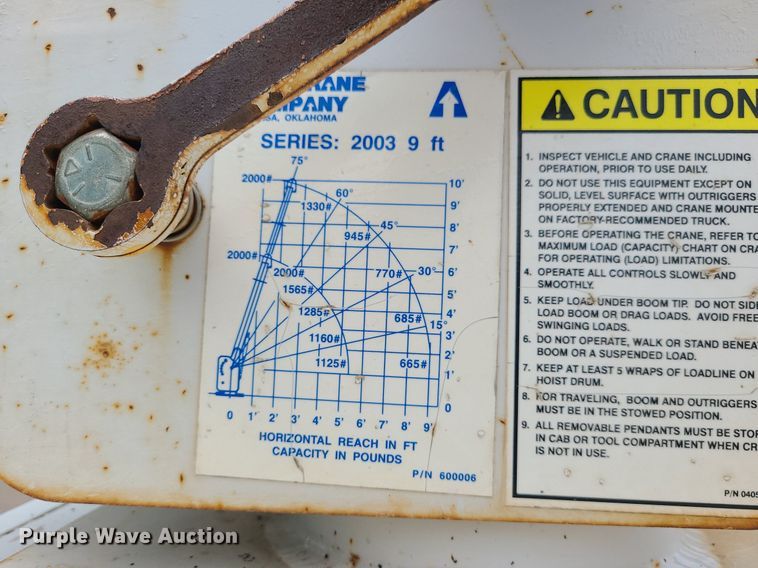 image for item MG9622 2002 Ford F350 Super Duty  utility bed pickup truck