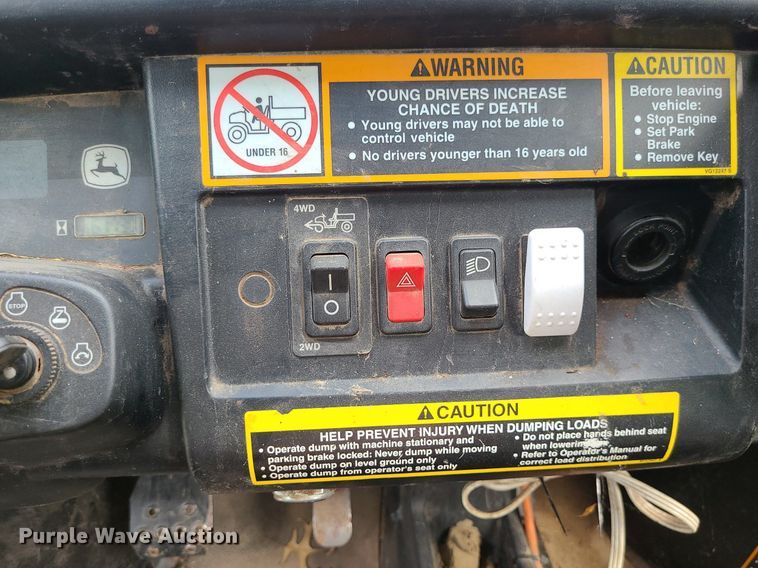 image for item MG9623 2009 John Deere Gator  utility vehicle