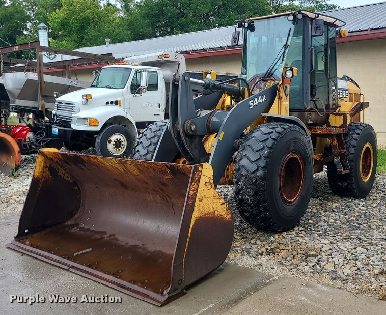 image for item MG9678 2010 John Deere 544K  wheel loader