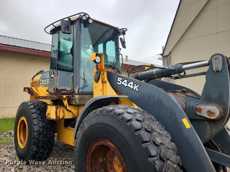 image for item MG9678 2010 John Deere 544K  wheel loader