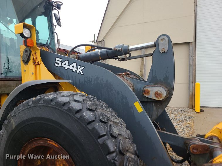image for item MG9678 2010 John Deere 544K  wheel loader