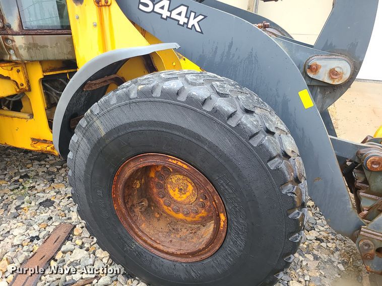 image for item MG9678 2010 John Deere 544K  wheel loader