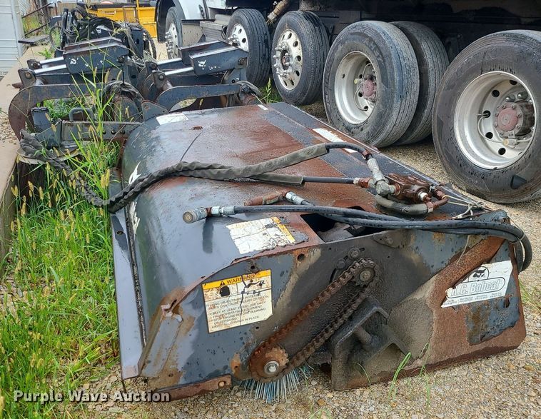 image for item MG9680 Bobcat  72"W skid steer sweeper