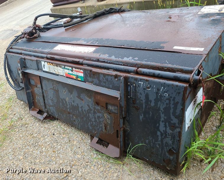 image for item MG9680 Bobcat  72"W skid steer sweeper