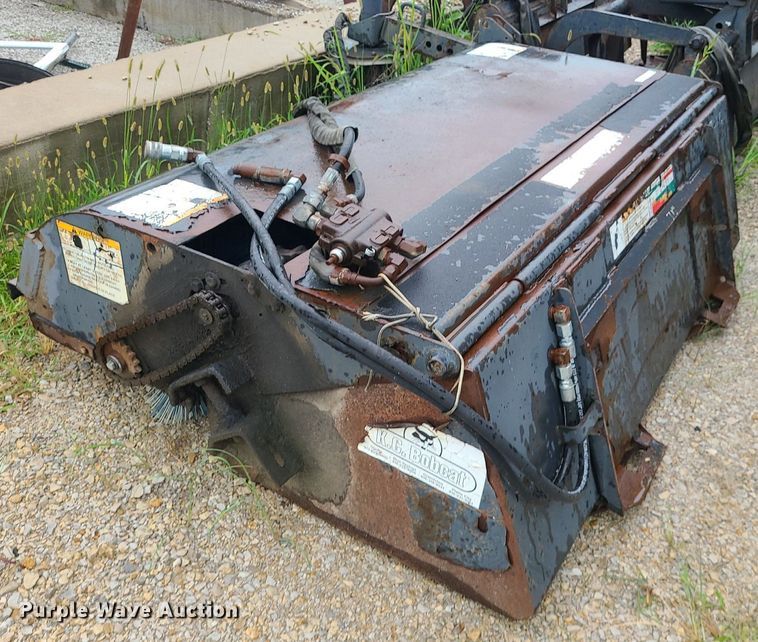 image for item MG9680 Bobcat  72"W skid steer sweeper