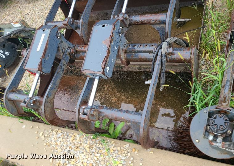 image for item MG9682 Bobcat  66"W skid steer grapple bucket