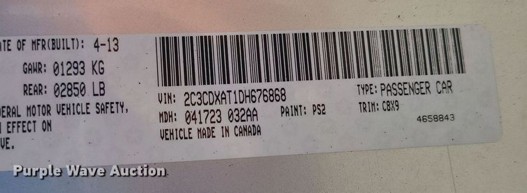 image for item MG9720 2013 Dodge Charger Police