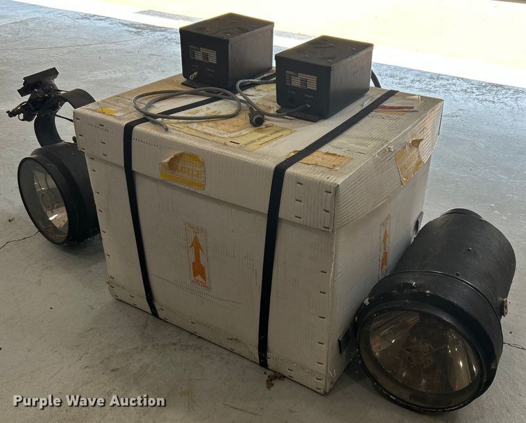 image for item MG9976 (3) Spectrolab SX419 helicopter search lights