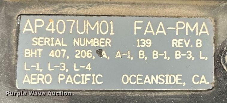 image for item MG9976 (3) Spectrolab SX419 helicopter search lights