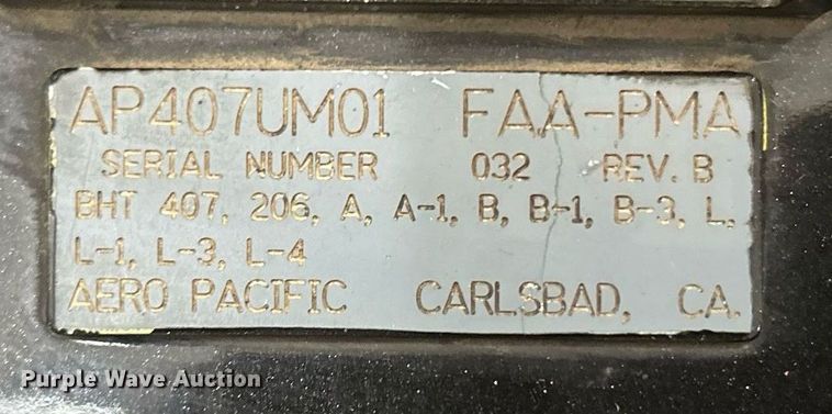 image for item MG9976 (3) Spectrolab SX419 helicopter search lights