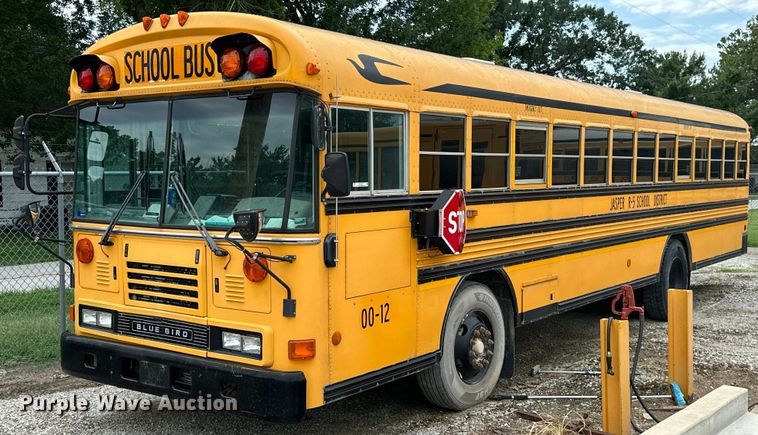 image for item ML9123 2001 Blue Bird All American  school bus