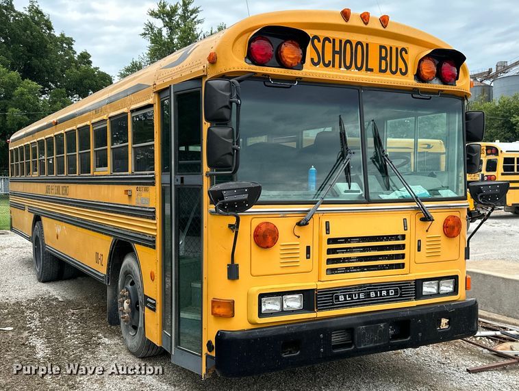image for item ML9123 2001 Blue Bird All American  school bus