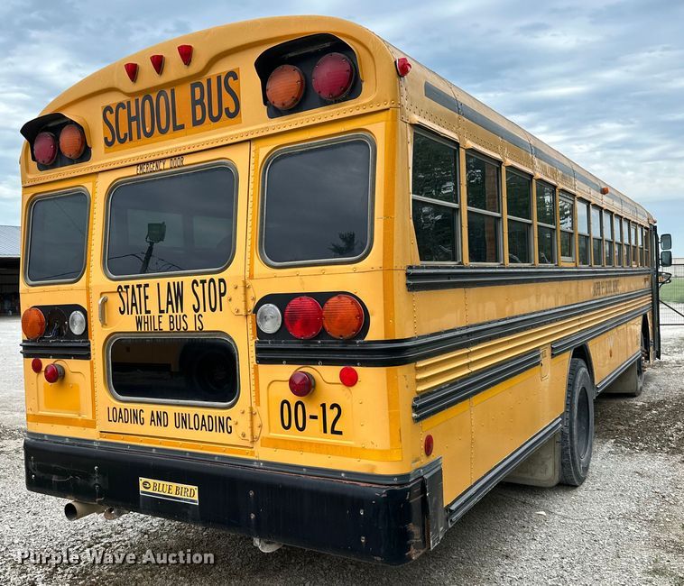image for item ML9123 2001 Blue Bird All American  school bus