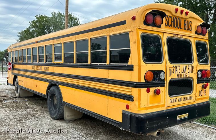 image for item ML9123 2001 Blue Bird All American  school bus