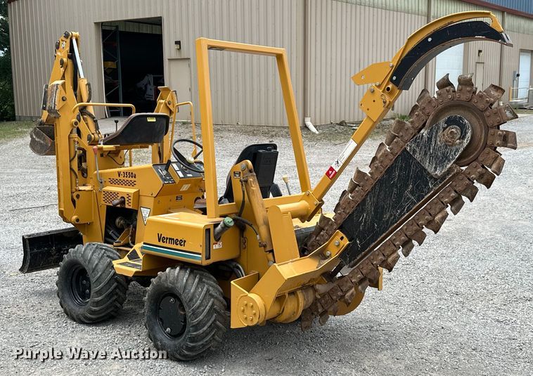 image for item ML9126 2000 Vermeer V3550A  trencher