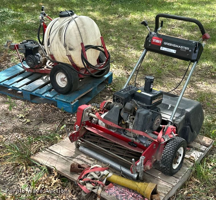 image for item ML9131 (2) pieces of lawn equipment