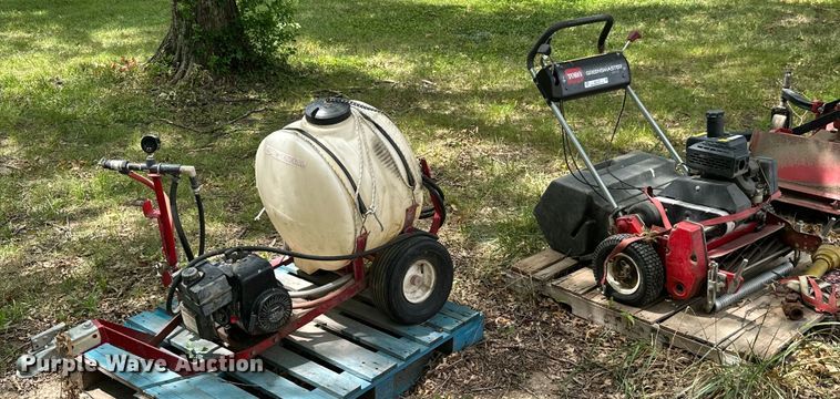 image for item ML9131 (2) pieces of lawn equipment