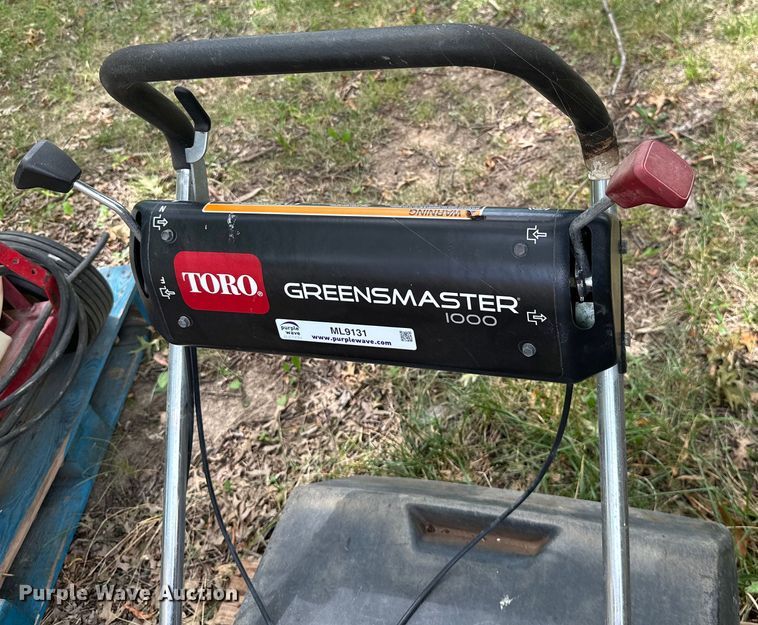 image for item ML9131 (2) pieces of lawn equipment