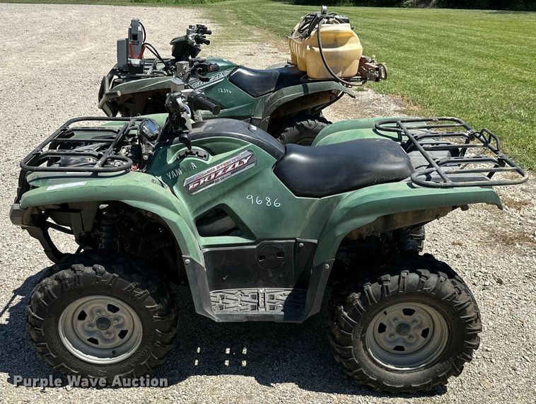 image for item ML9160 2013 Yamaha Grizzly 550  ATV