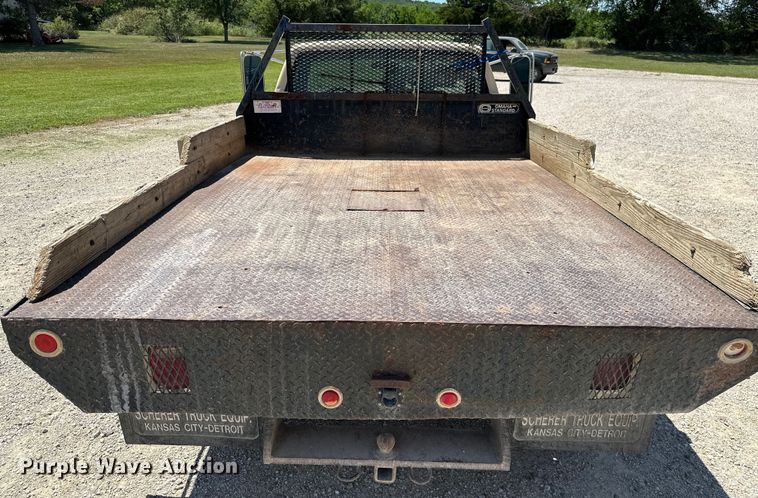 image for item ML9162 1991 Chevrolet K3500  dump flatbed pickup truck