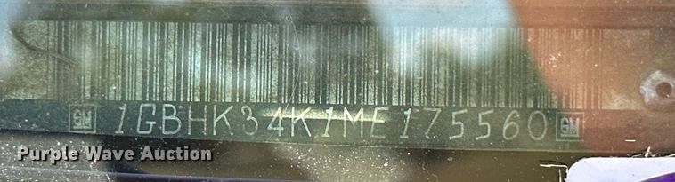 image for item ML9162 1991 Chevrolet K3500  dump flatbed pickup truck