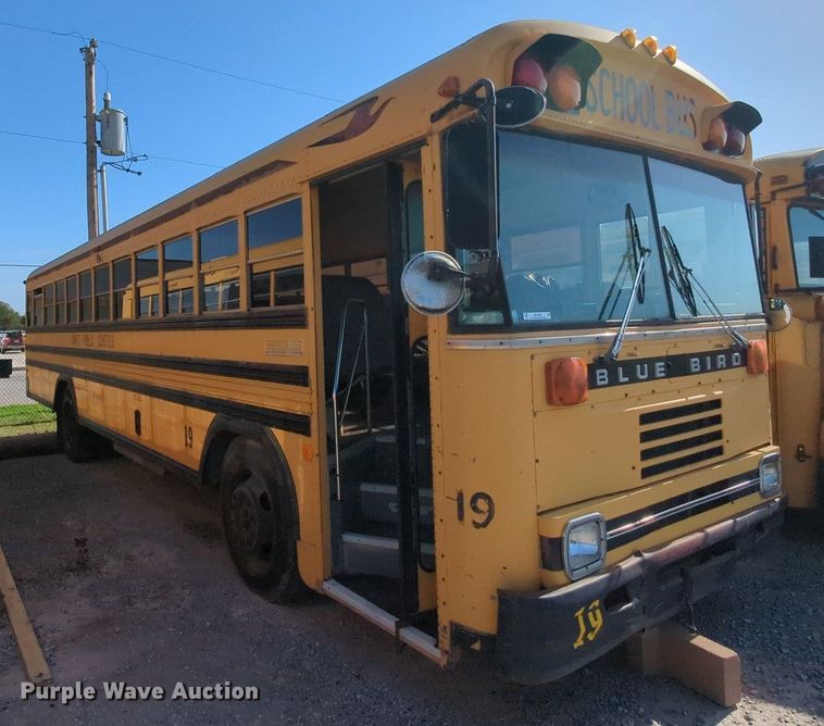 image for item MY9492 1990 Blue Bird  TC2000  school bus