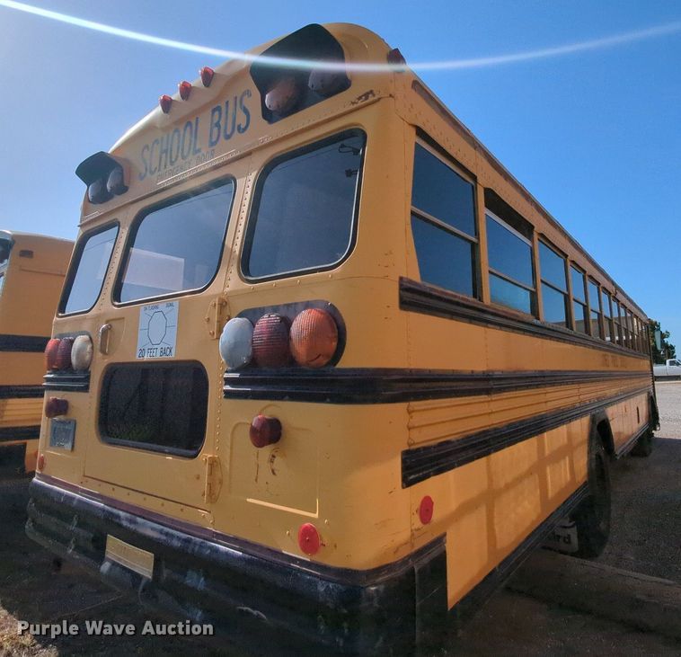 image for item MY9492 1990 Blue Bird  TC2000  school bus