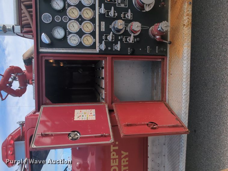 image for item MY9916 1975 Chevrolet  fire truck