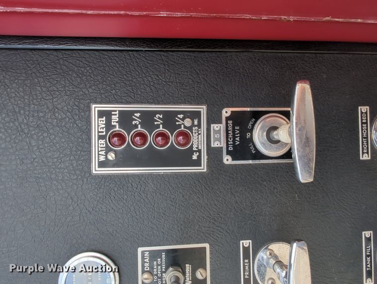 image for item MY9916 1975 Chevrolet  fire truck