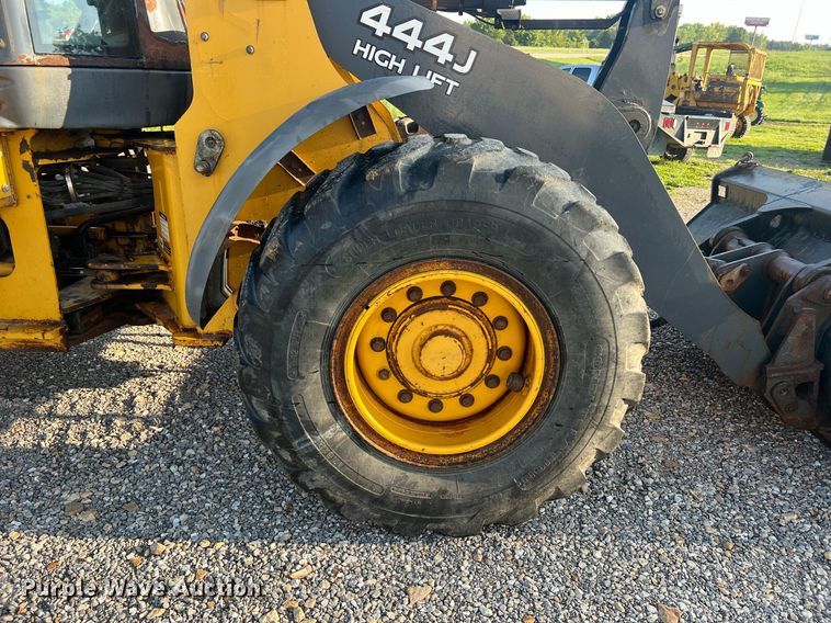 image for item NA9083 2007 John Deere 444J  high lift wheel loader