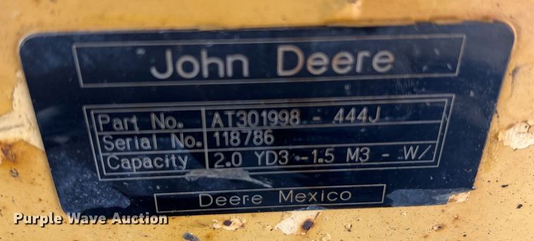 image for item NA9084 2006 John Deere 444J  high lift wheel loader