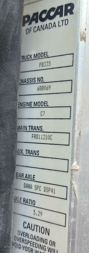 image for item NI9020 2007 Peterbilt 335  dump truck