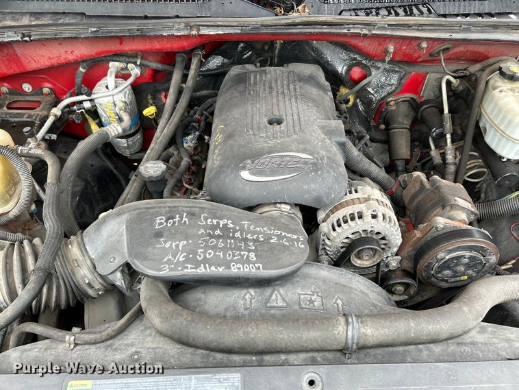 image for item NL9401 2003 Chevrolet Silverado 3500  dump bed pickup truck