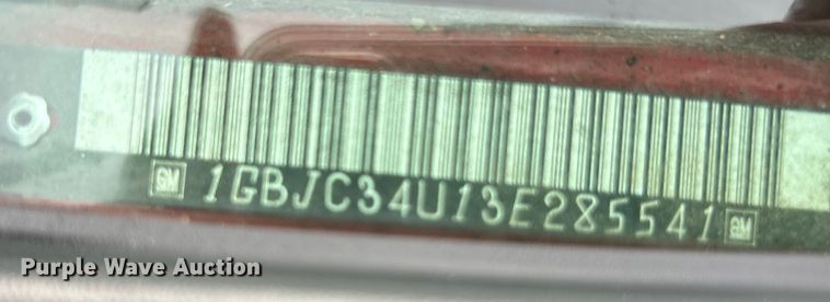 image for item NL9401 2003 Chevrolet Silverado 3500  dump bed pickup truck